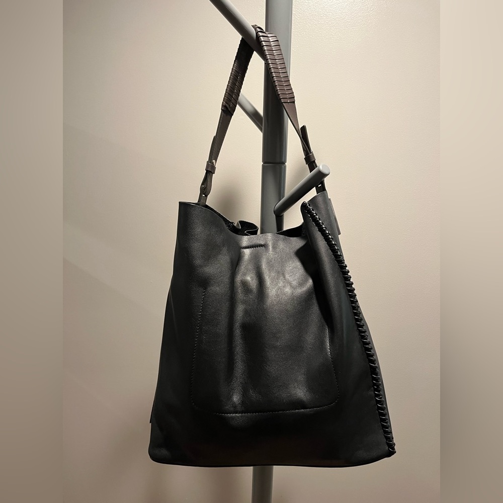 ALLSAINTS ‘Pearl’ Hobo Leather Bag - Picture 15 of 15